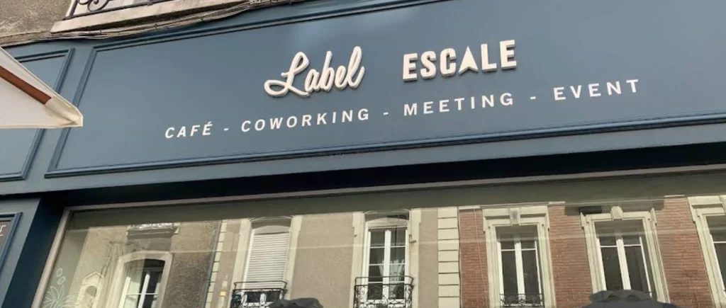 Label Escale facade du coworking