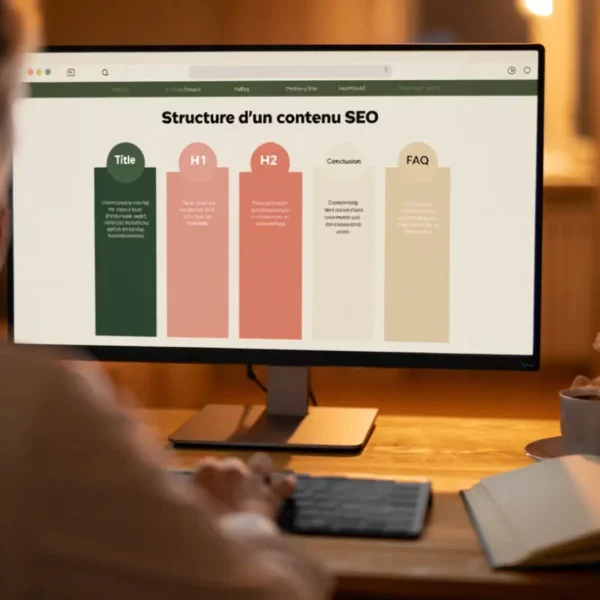 illustration contenu SEO