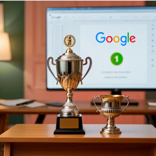 coupe place de premier sur google pour suivi de positionnement seo