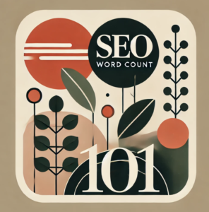 illustration d article nombre de mots article seo avec le chiffre 101 apparaissant